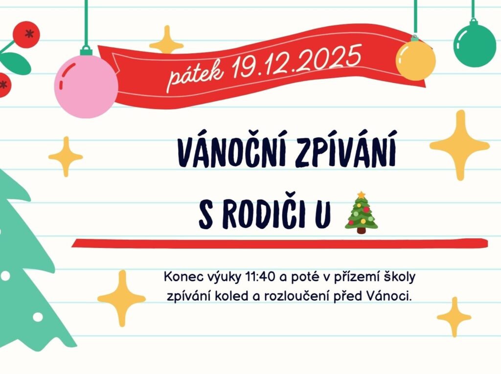 Vánoční zpívání