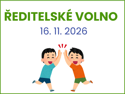 Ředitelské volno 16. 11. 2026